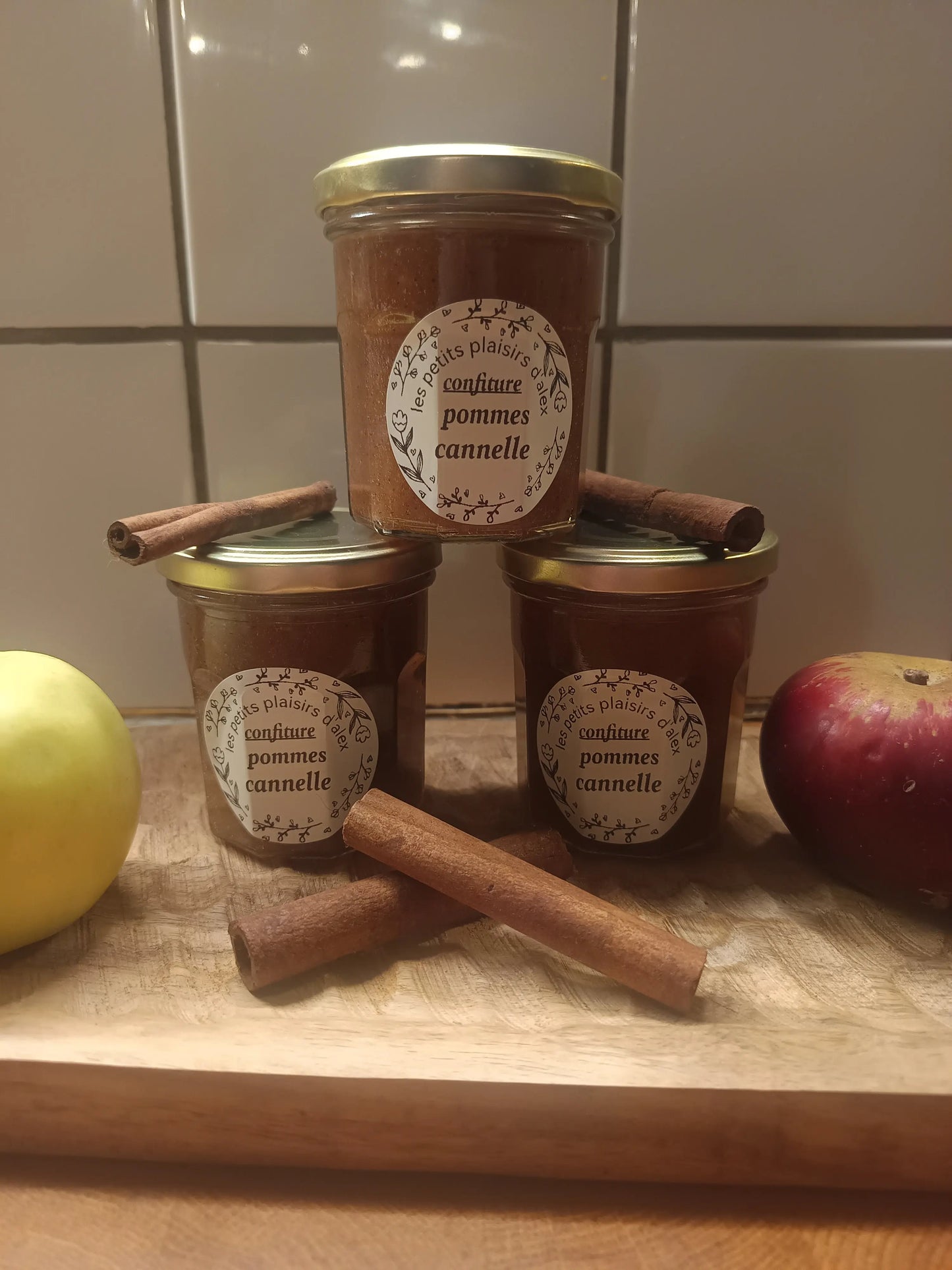 confiture pommes canelle les petits plaisirs d'alex