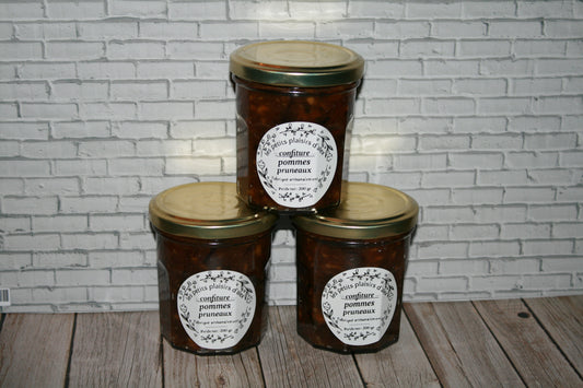Confiture pomme pruneaux