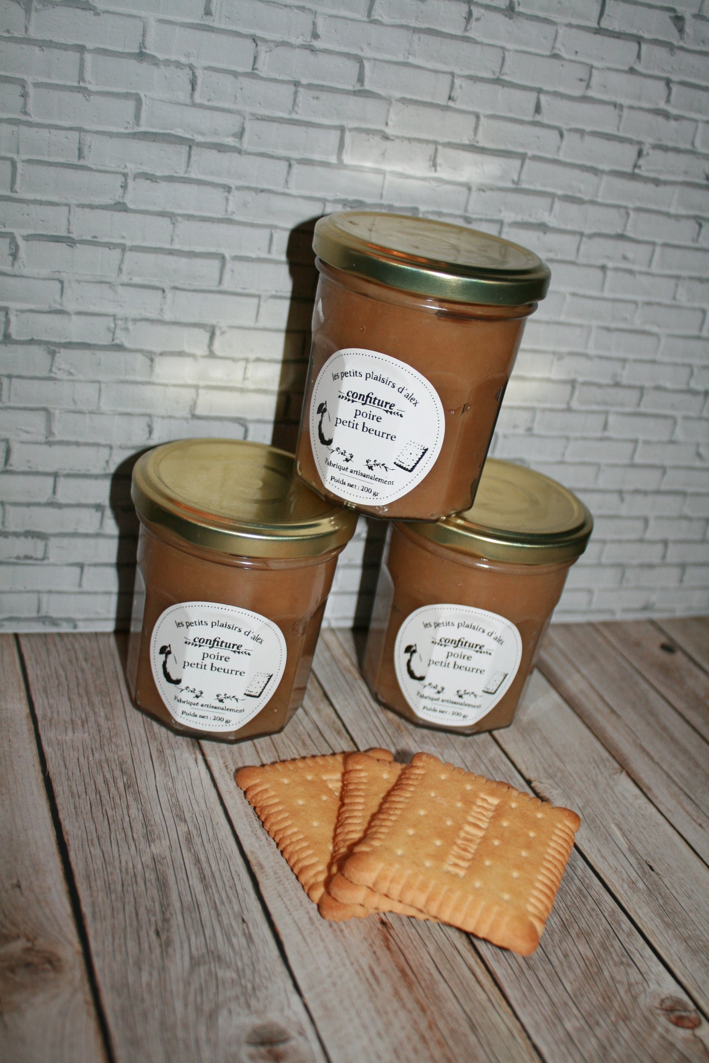 Confiture poire petit beurre