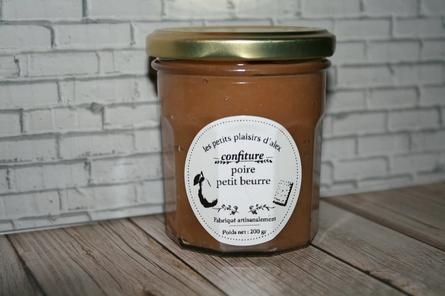 Confiture poire petit beurre