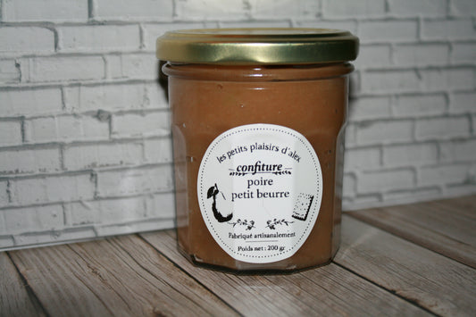 Confiture poire petit beurre