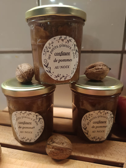 confiture pomme noix les petits plaisirs d'alex