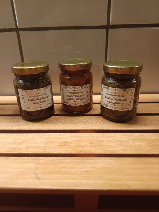 assortiments chutney les petits plaisirs d'alex