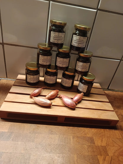 confit d'échalotes au vinaigre balsamique