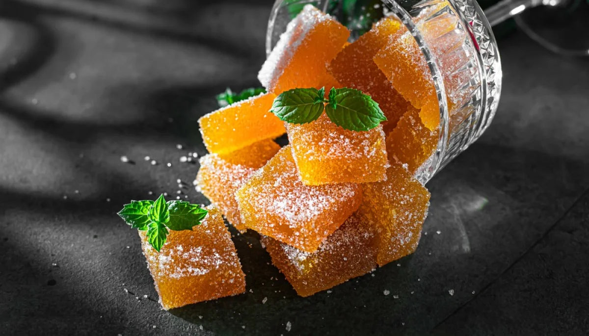 Assortiment de pâte de fruits