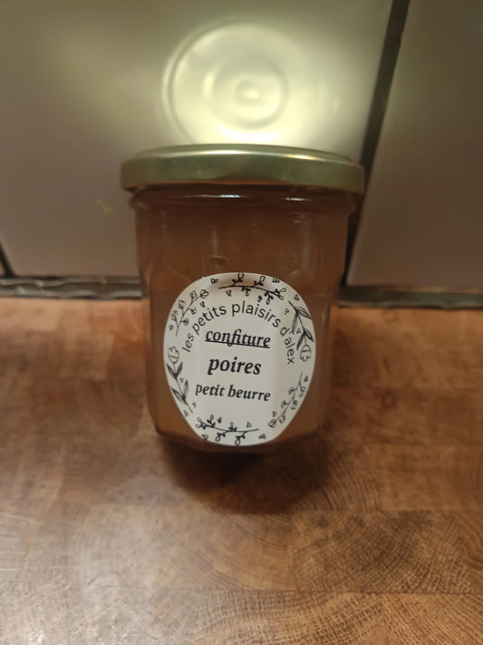 confiture poire petit beurre