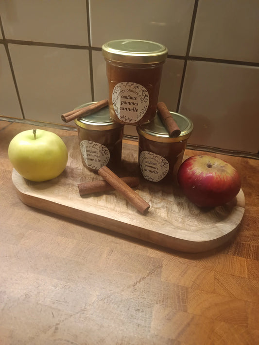 confiture pommes canelle
